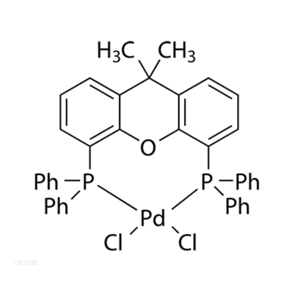 二氯[9,9-二甲基-4,5-双(二苯基膦)氧杂蒽]钯(II) 